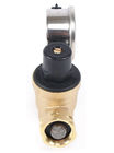 3/4&quot; regulador de presión de cobre amarillo sin plomo de agua de rv con usar del jardín del indicador de presión
