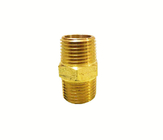 el 1/2 entrerrosca de cobre amarillo del hex. de” X el 1/2”, adaptador de cobre amarillo del tubo del conector de las colocaciones del hilo masculino de 250F Npt