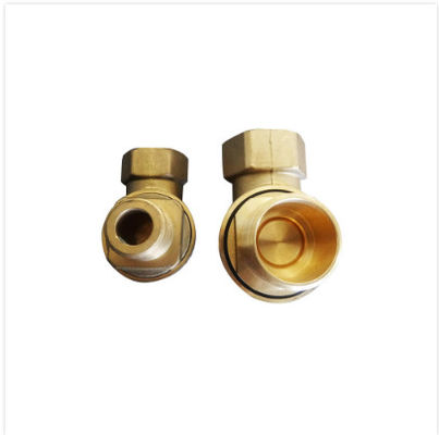 250 grados de F de válvula de cobre amarillo de la virola, hembra el 1/2” 3/4&quot; 1&quot; válvula de eslabón giratorio