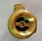 3/4&quot; válvula de aguja de cobre amarillo, válvula de presión de cobre amarillo de 125 PSI Swp